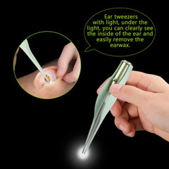 Senlmler double-ended ear pick with spiral spring delivers comfortable cleaning.