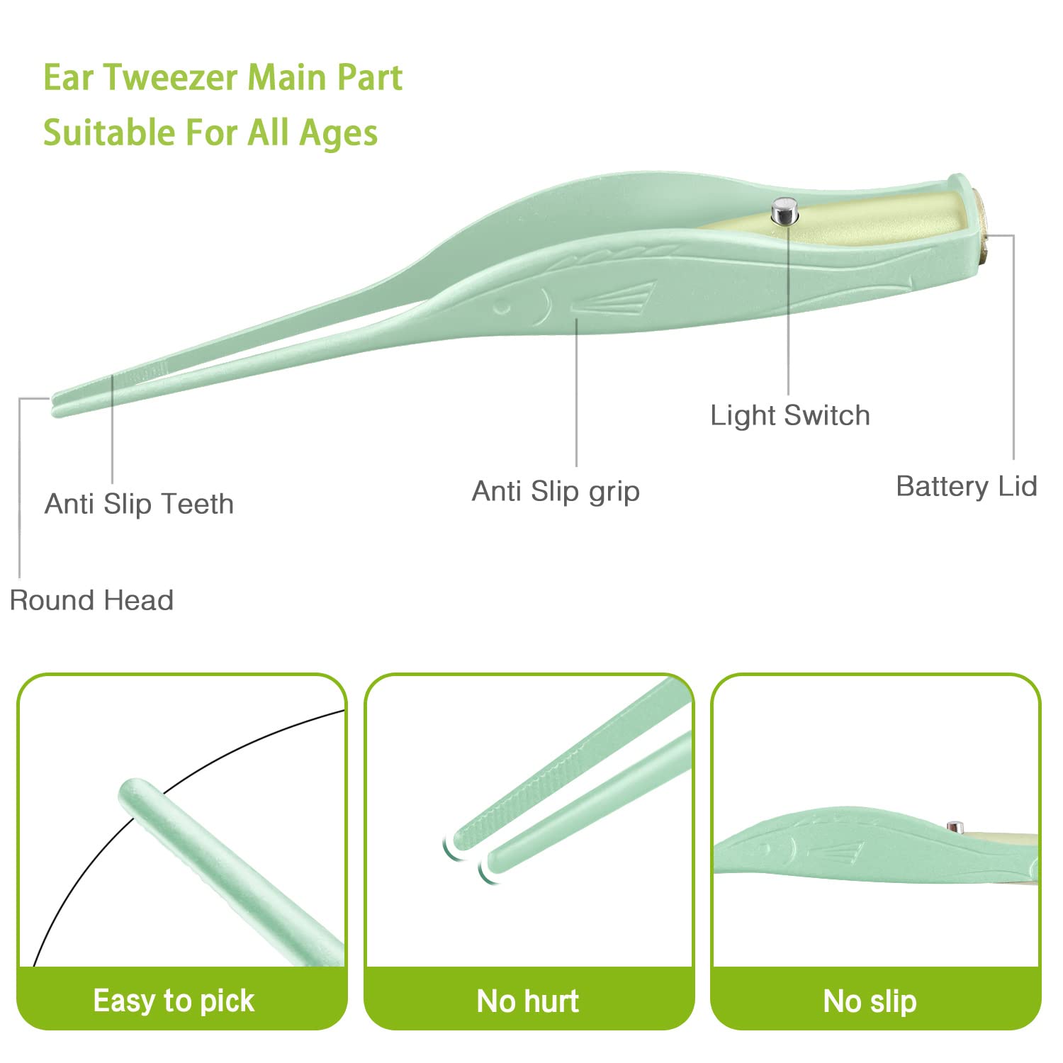 Senlmler ear cleaning for kids and adults suits family use.