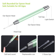Senlmler ear-wax removal toolkit storage box keeps tools organized for travel.