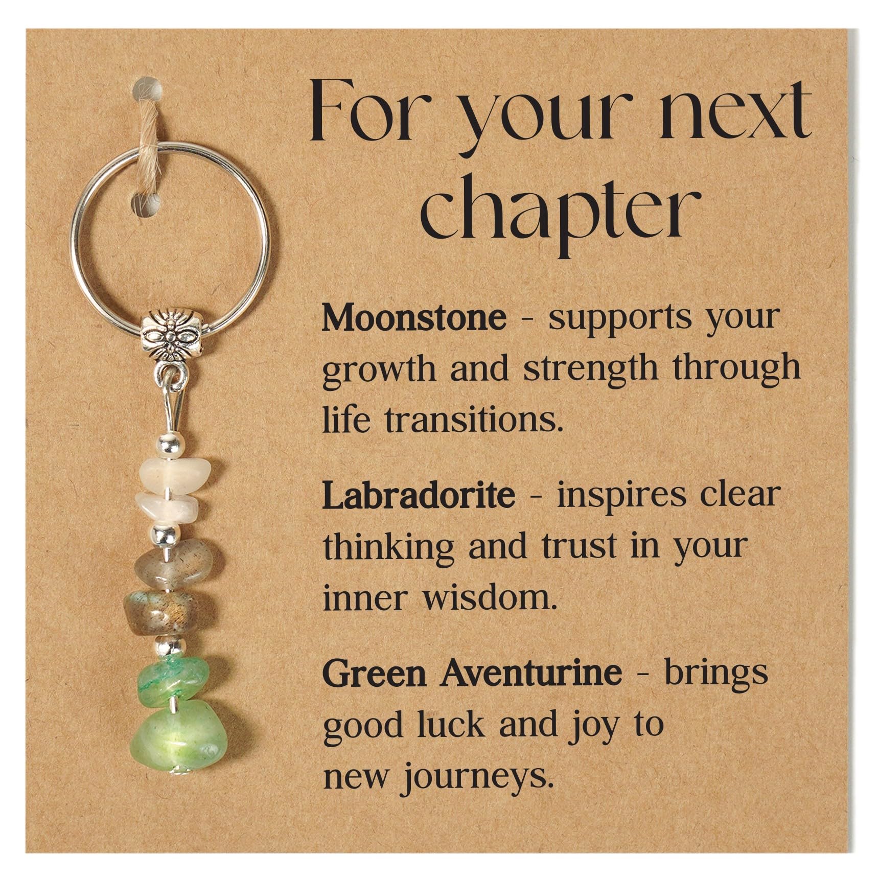 Sensemory Crystal card included keychain offers meaningful gifting option.