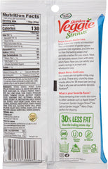 Sensible Portions Ranch Veggie Straws snack-size bags offer a lighter, satisfying crunch.