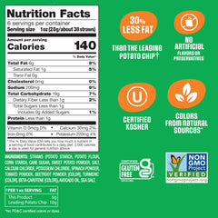 Sensible Portions Garden Veggie Straws avocado oil crunch highlights light, tasty snacking.