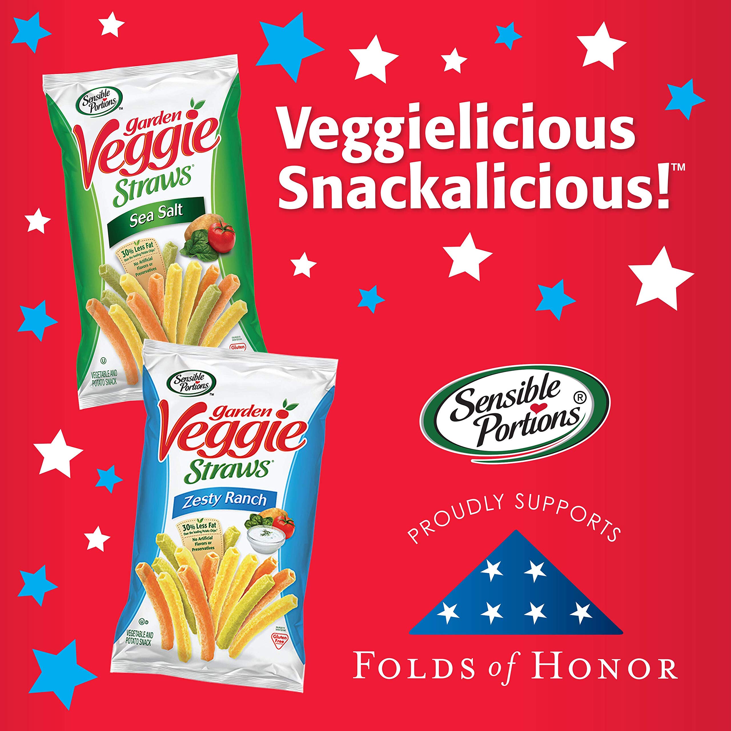 Garden Veggie Straws as a party snack for gatherings