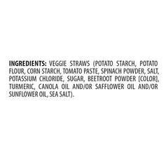 Sensible Portions Garden Veggie Straws in a resealable bag highlight airy crunch