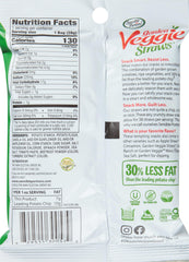 Sensible Portions Garden Veggie Straws variety pack box, convenient 24-count snack option.