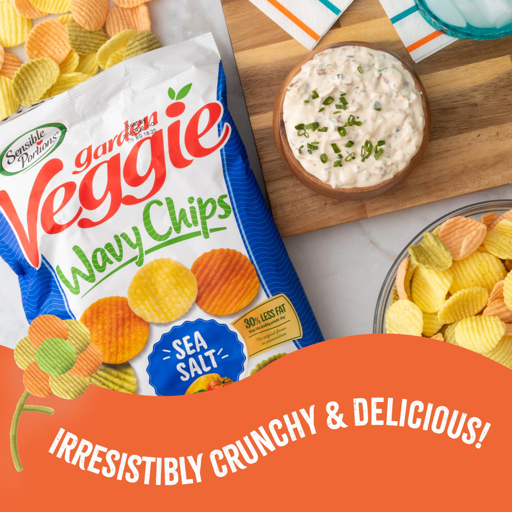 Sensible Portions 1oz bags ideal for lunchboxes and on-the-go snacking.