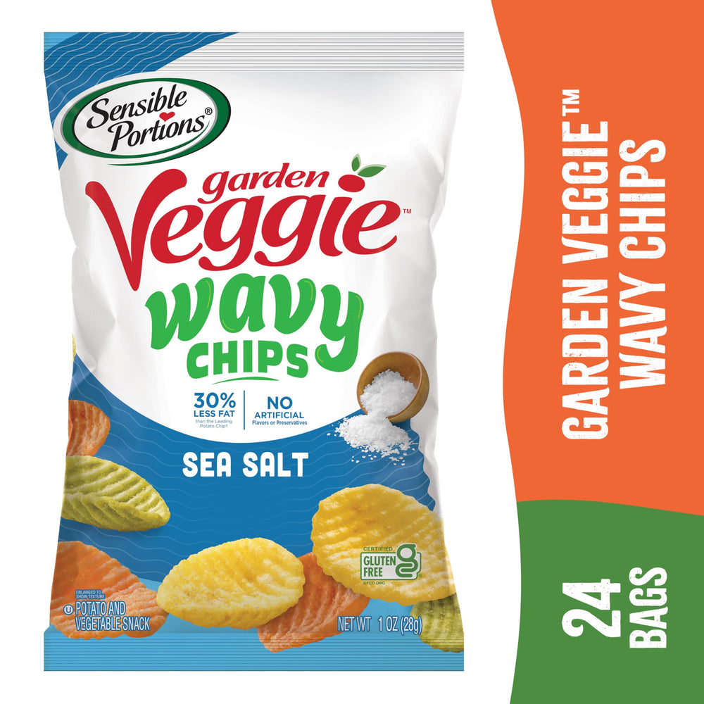 Sensible Portions kosher-certified gluten-free badge supports inclusive snack options.