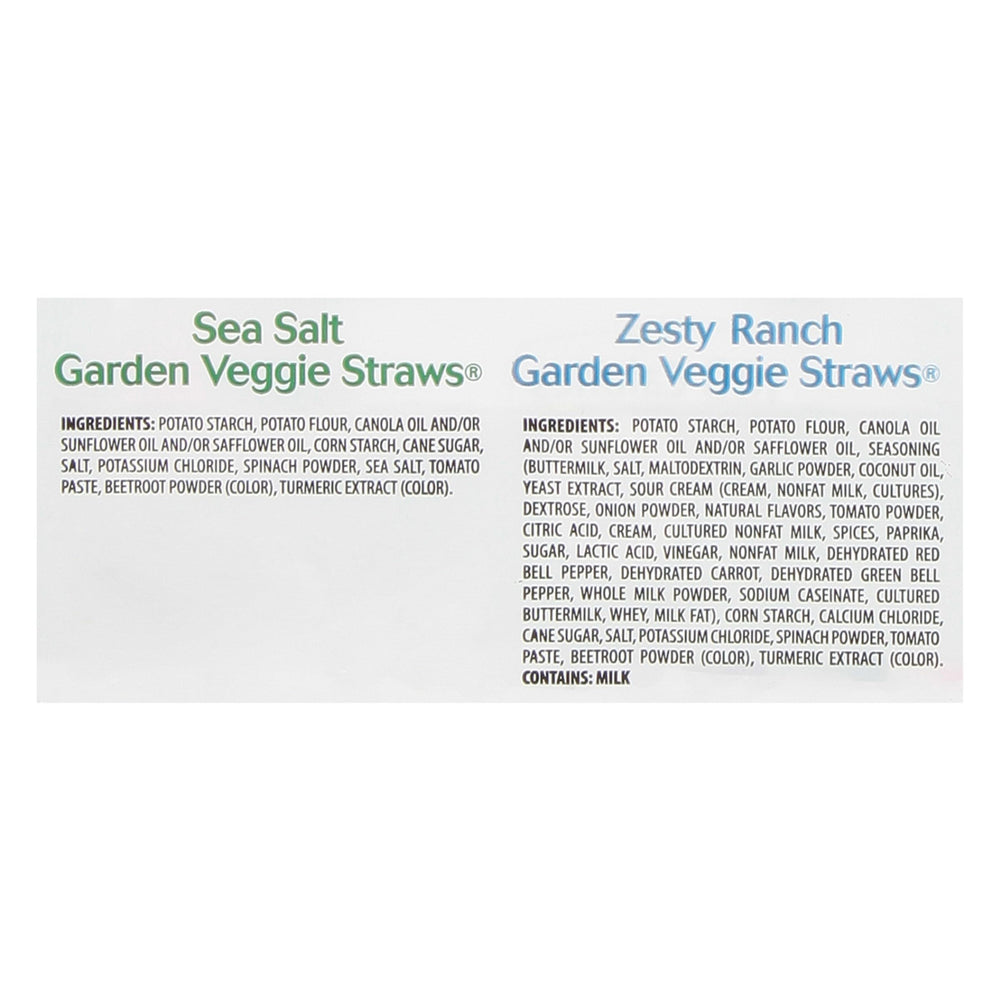 Sensible Portions Veggie Straws multi-pack box ready for family lunches.