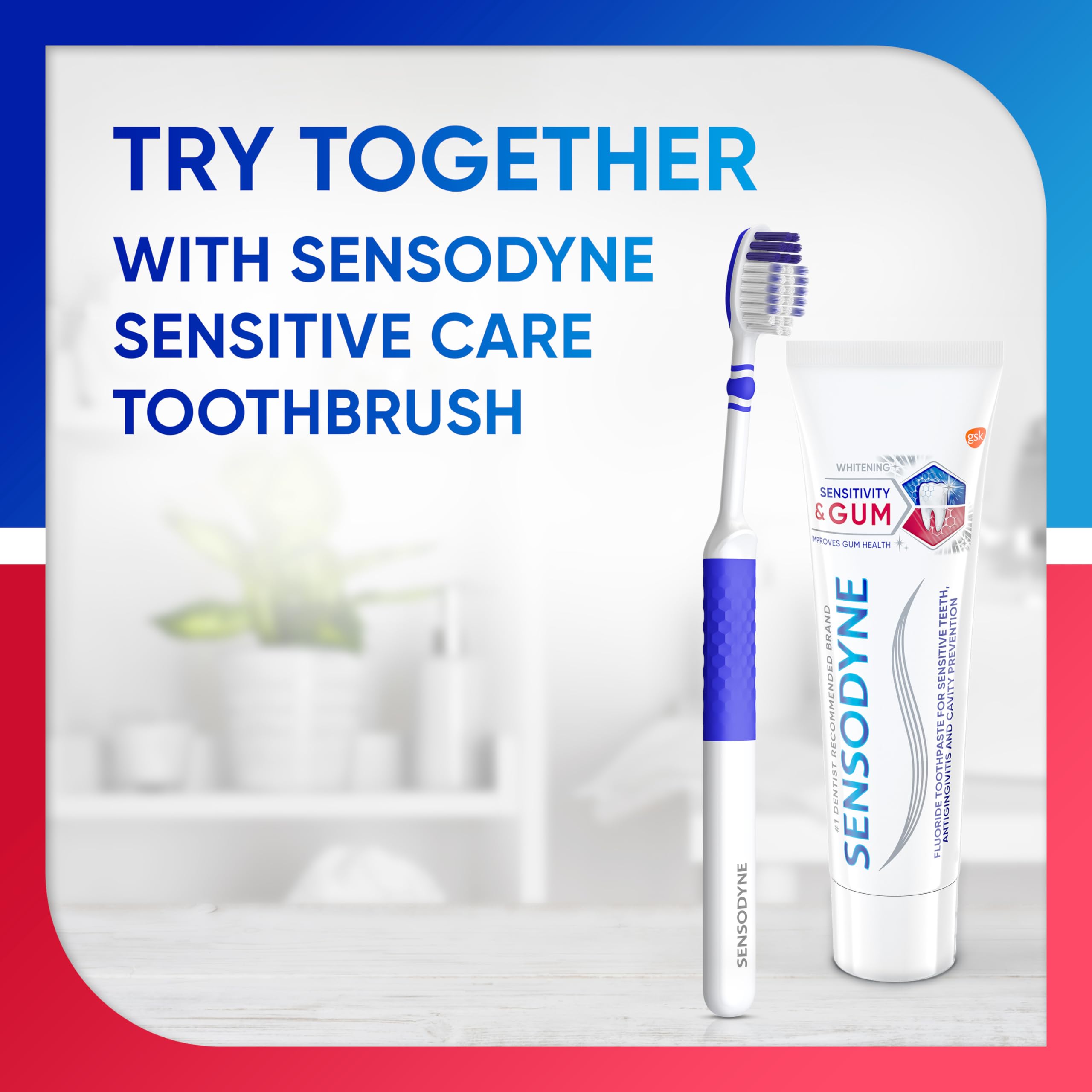 Three 3.4-ounce Sensodyne tubes in pack.