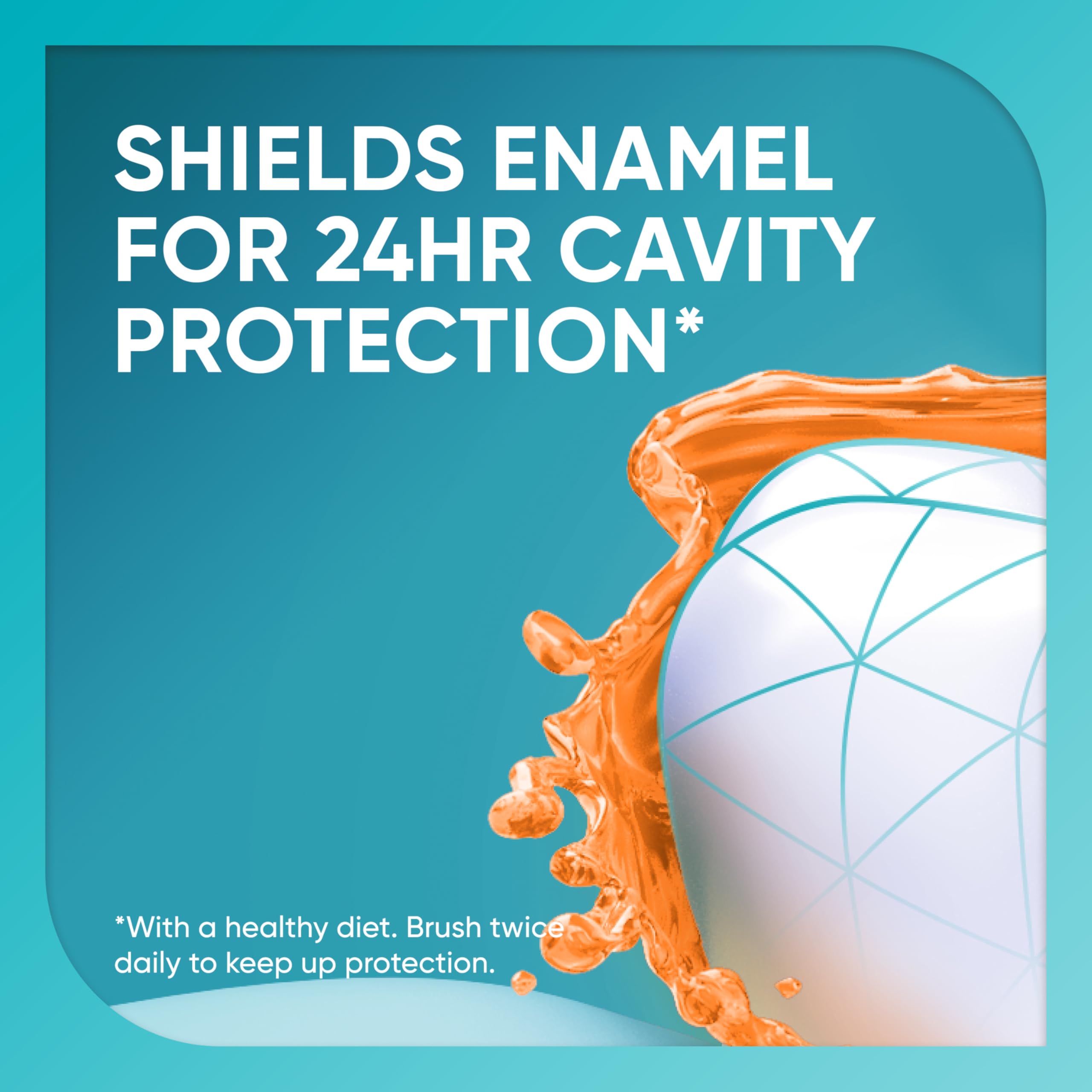 Sensodyne Pronamel Active Shield toothpaste foaming action on toothbrush