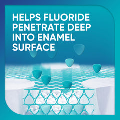 Sensodyne Pronamel alcohol-free mouthwash bottle showing fluoride protection.
