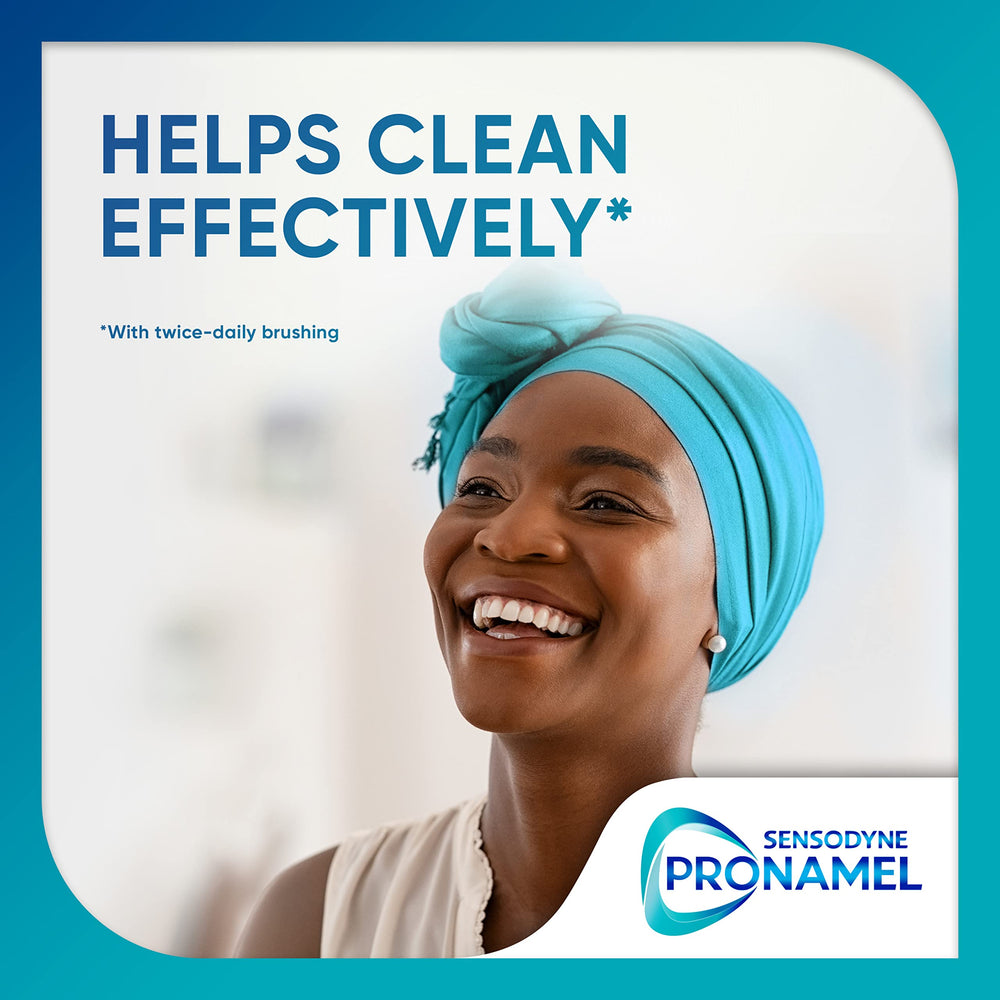 Arctic Breeze flavor highlights refreshing brushing experience with Sensodyne Pronamel.