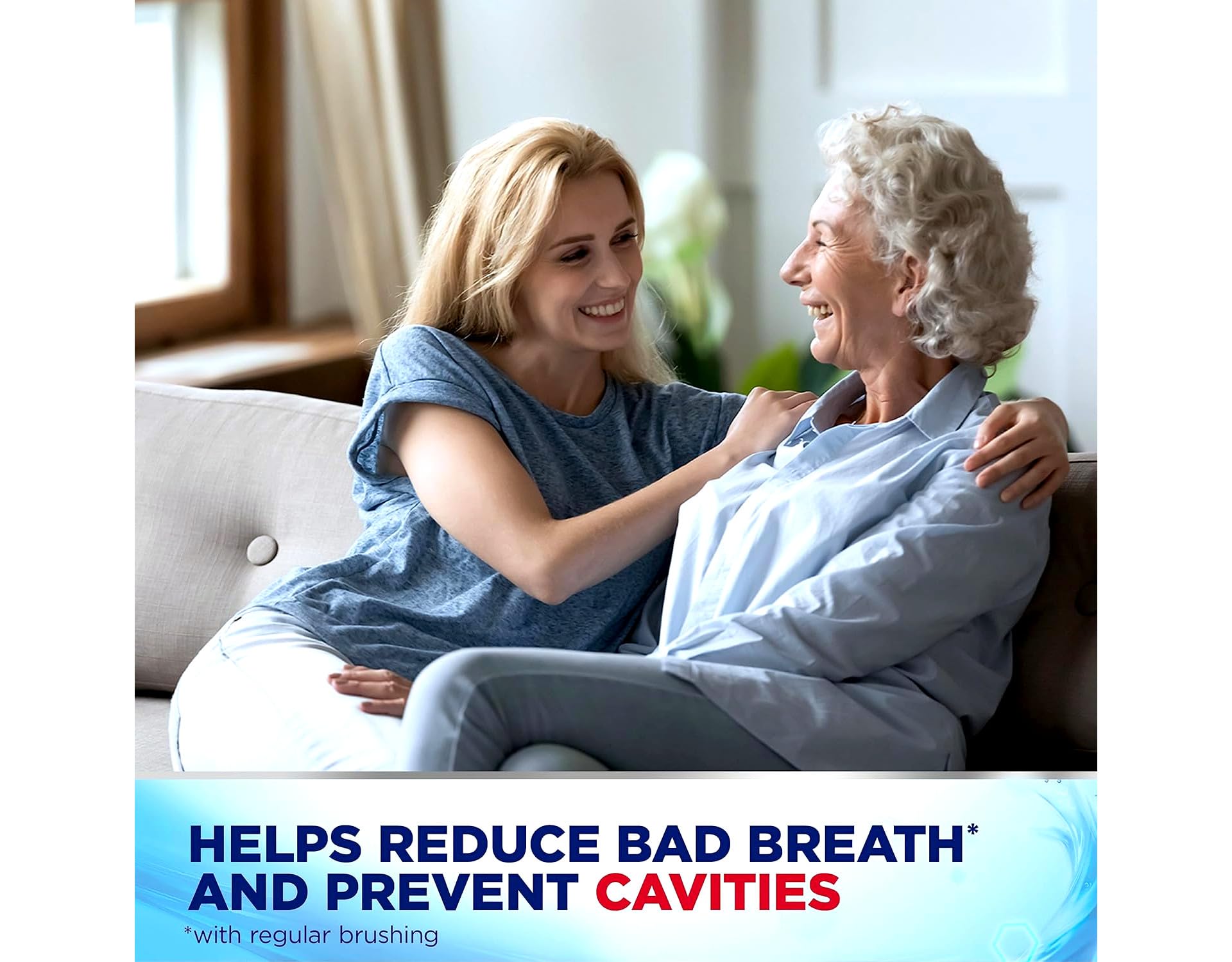 Product label emphasizes enzyme system for oral care
