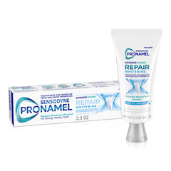 Sensodyne Pronamel Intensive Enamel Repair tube, Arctic Breeze, strengthens enamel and reduces sensitivity.