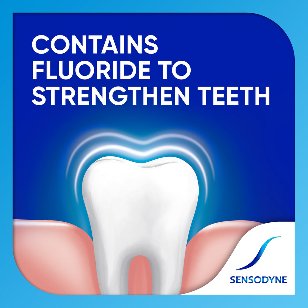 Sensodyne travel-friendly toothpaste tubes for on-the-go brushing