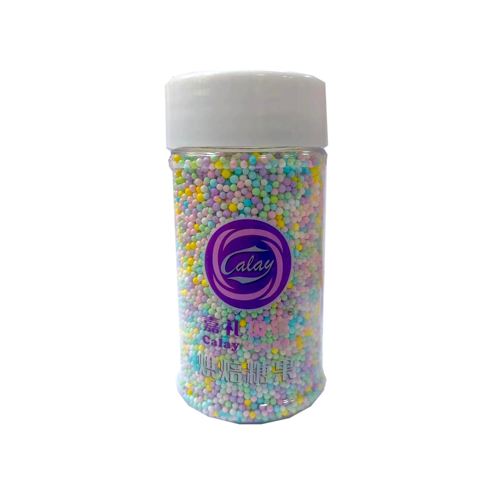Sentovac pastel sprinkles enhance macarons and donuts with decorative accents