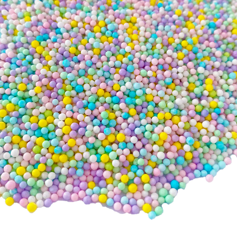 Sentovac sprinkles on ice cream create a playful, crunchy topping