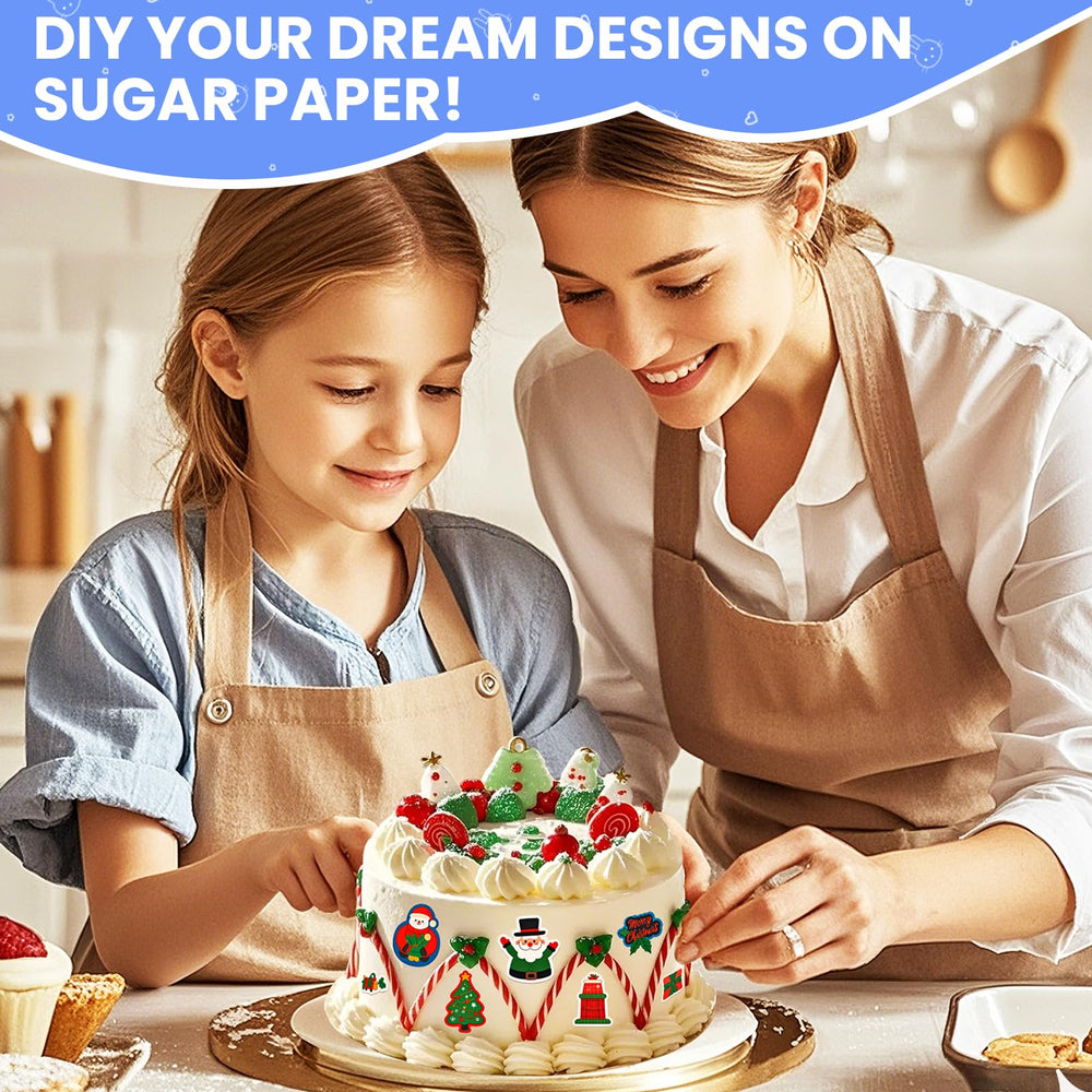 SENTRELA ready-to-use edible sheets for decorating.