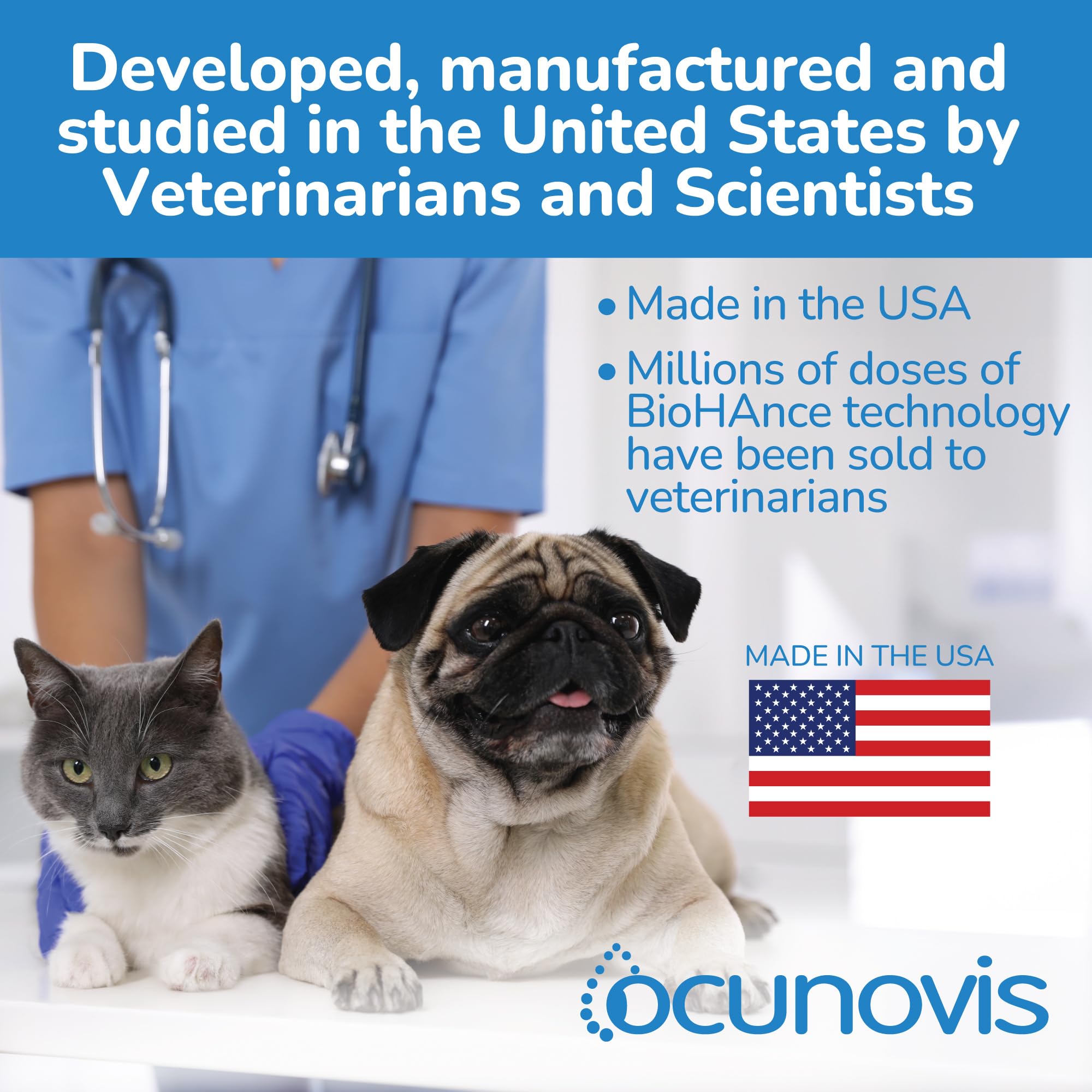 USA-made badge emphasizing quality and patented technology