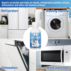 SENVEN white appliance paint high-gloss enamel provides a refreshed finish.