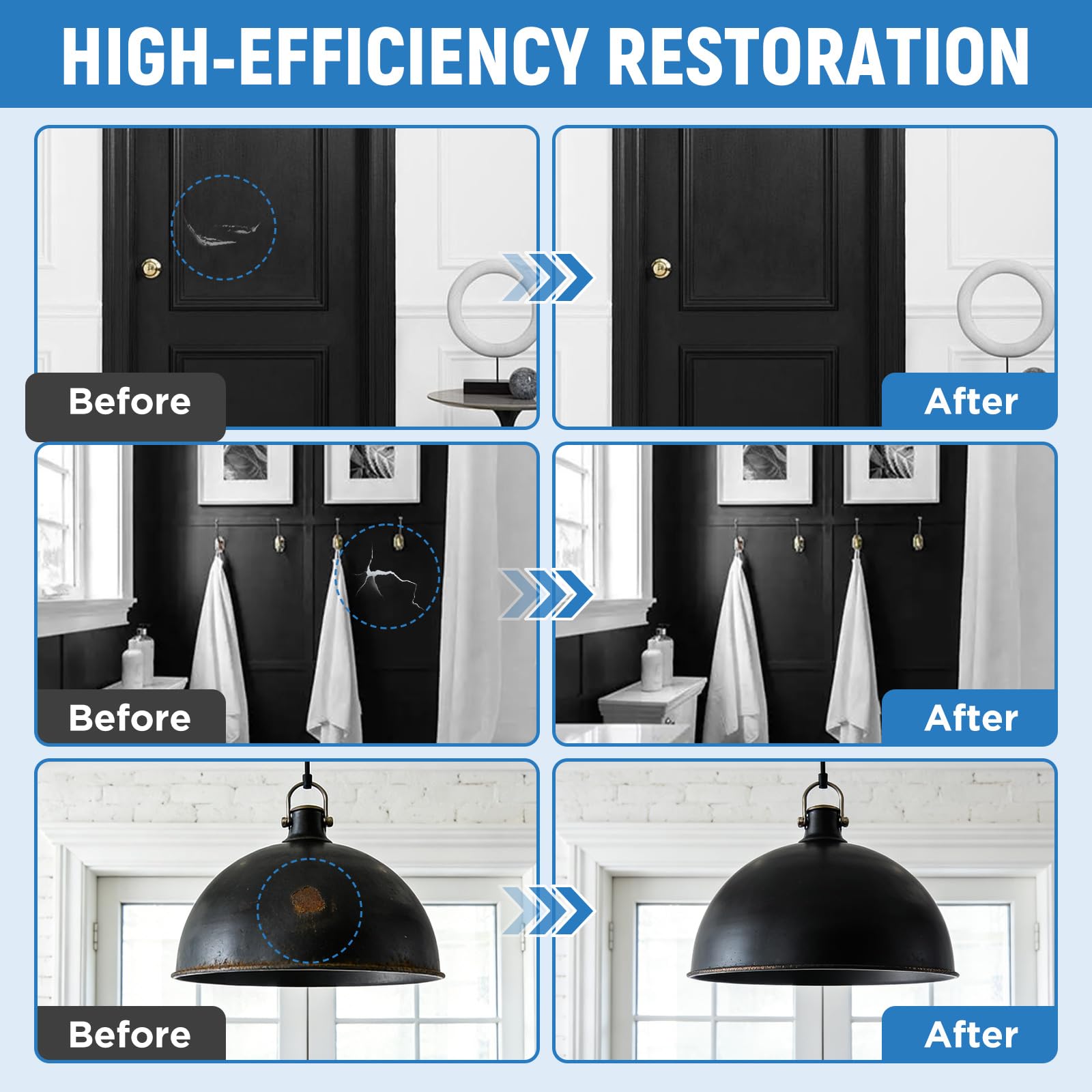 SENVEN fast-drying enamel for speedy repairs