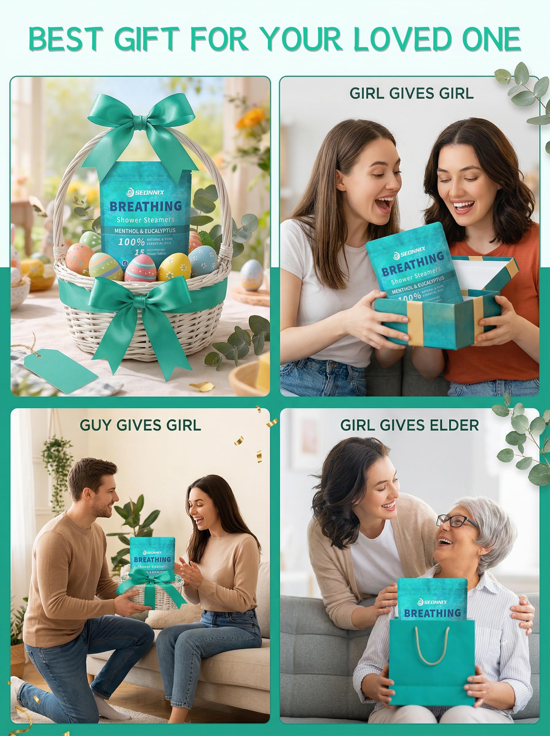 Packaging shows ingredients and time-release tech for longer fragrance