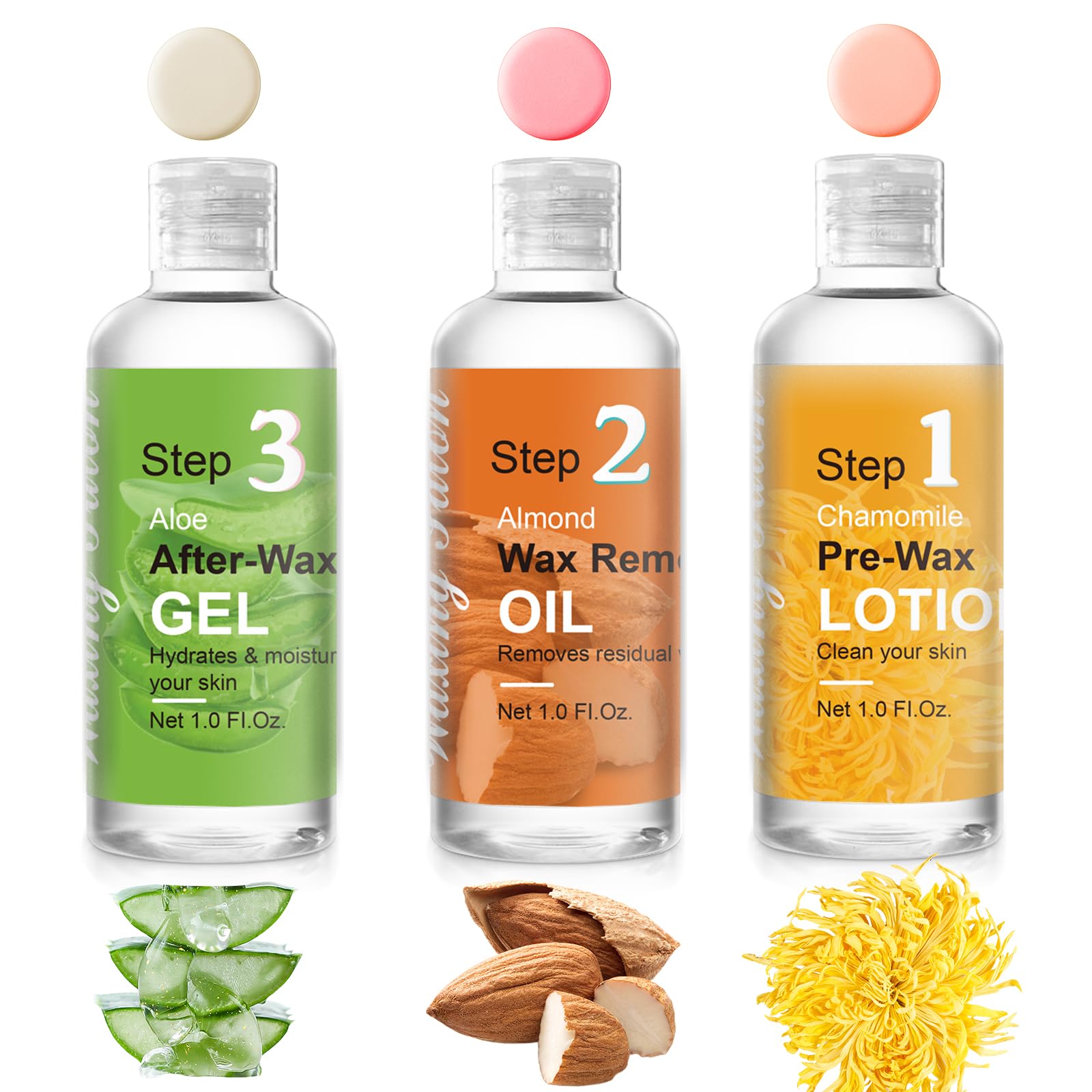 Seopri mini pre-wax cleanser bottle ready for skin prep before waxing.