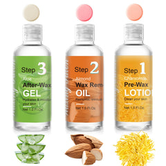 Seopri mini pre-wax cleanser bottle ready for skin prep before waxing.