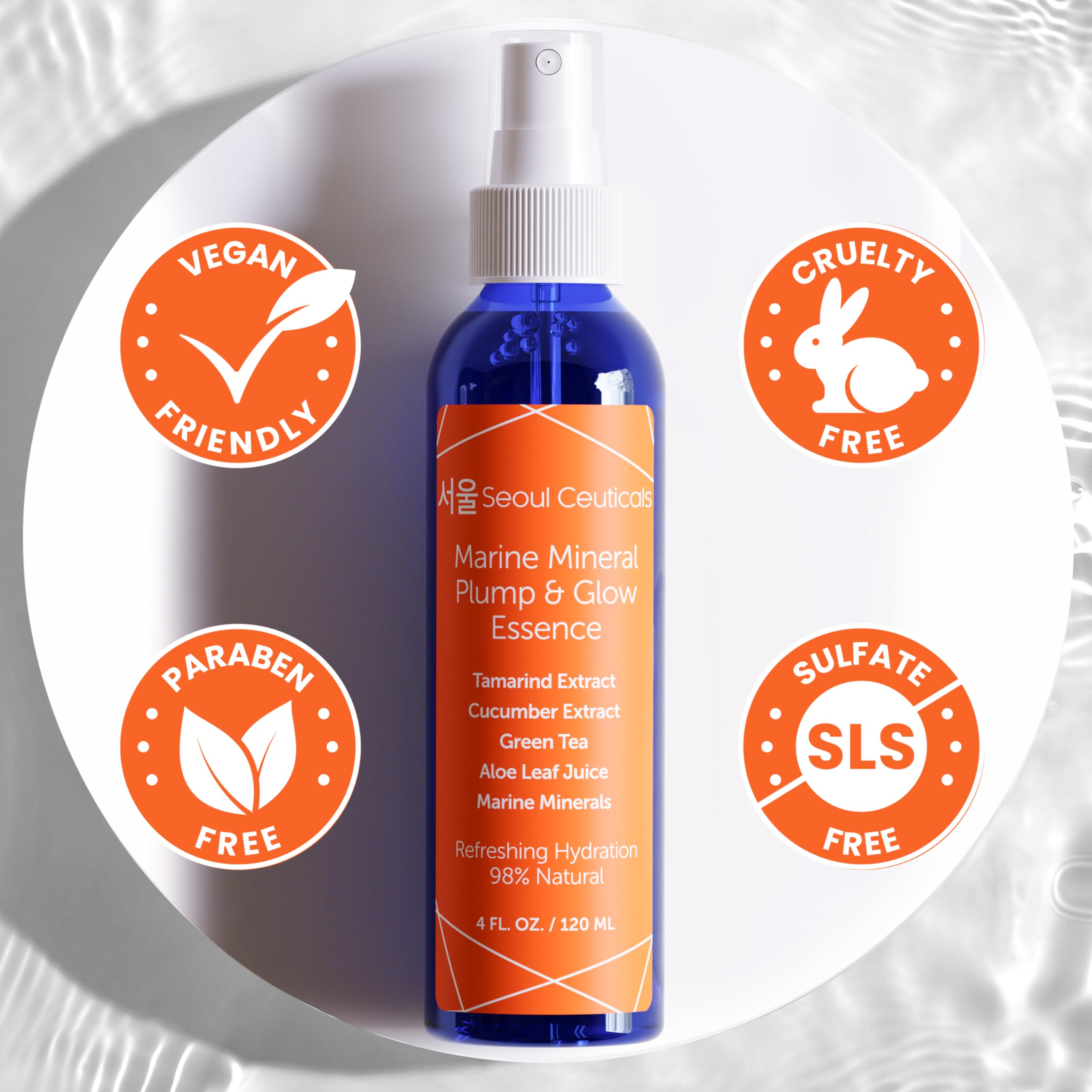 SeoulCeuticals everyday routine shot shows quick steps for a dewy glow.
