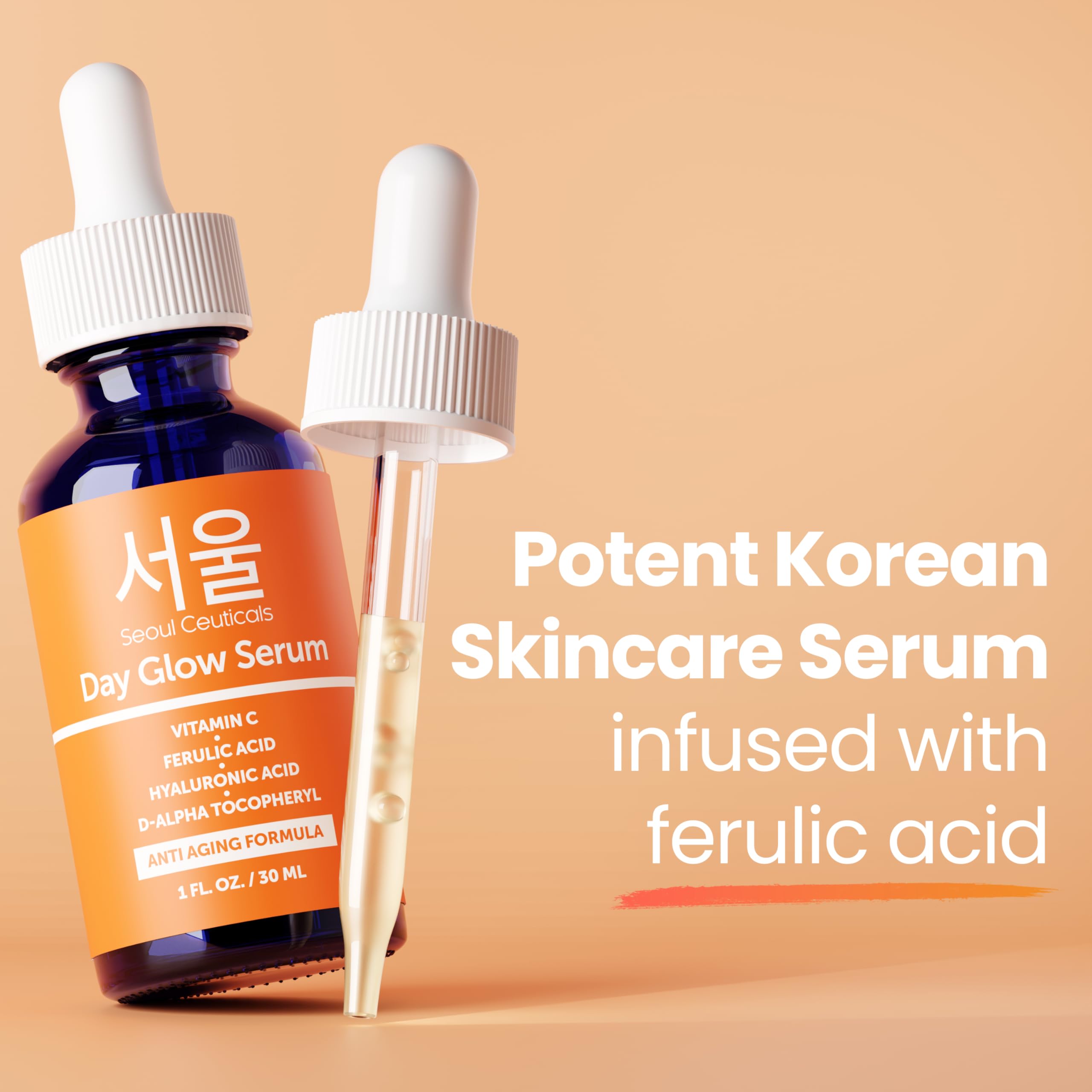 SeoulCeuticals after-application glow indicates potential radiant skin.