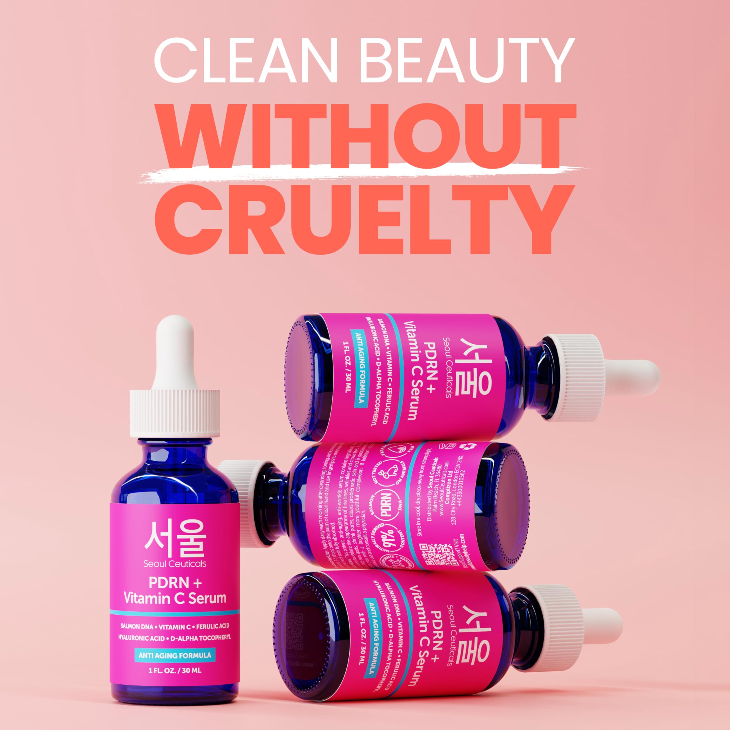 SeoulCeuticals Hyaluronic Acid layer provides lightweight hydration on skin