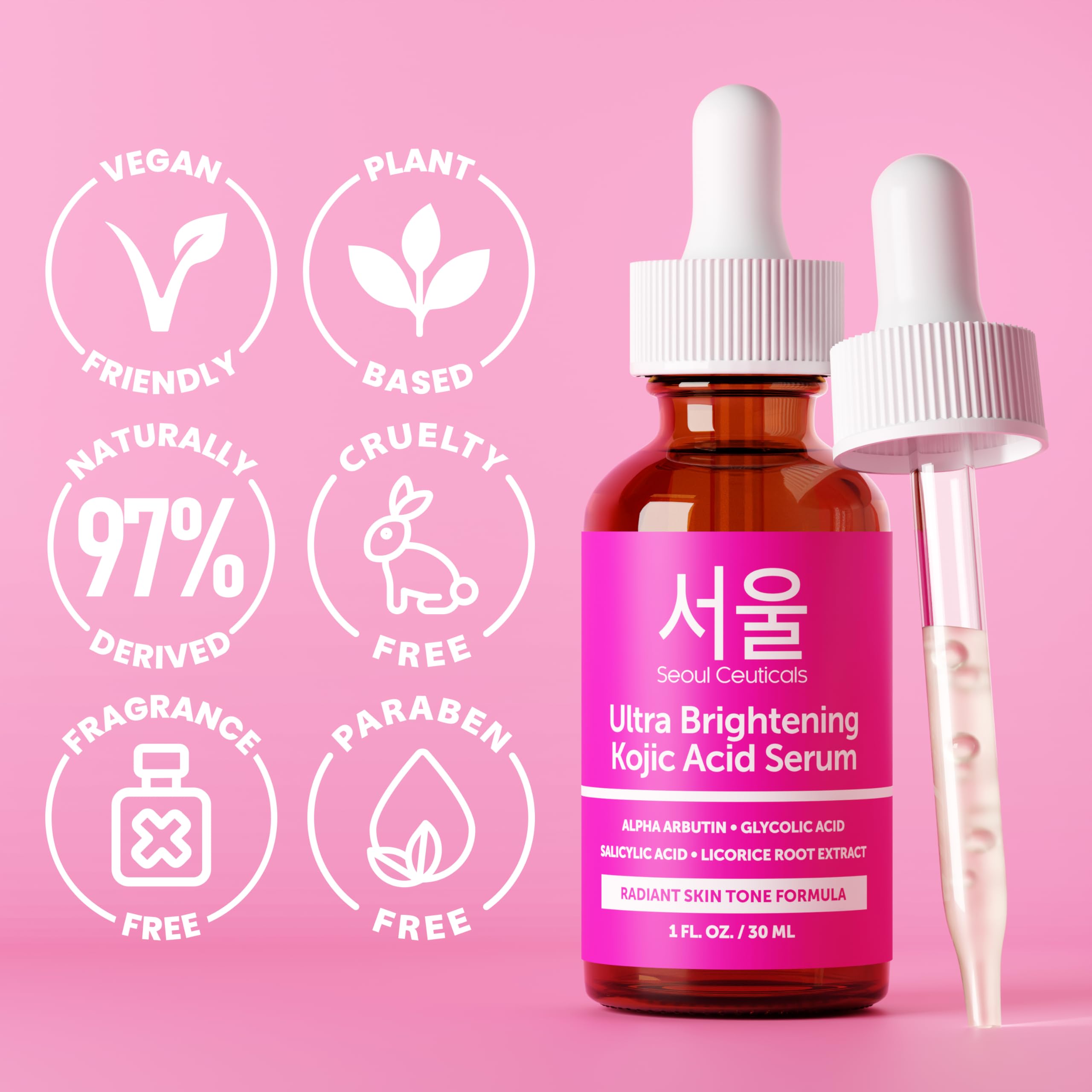 SeoulCeuticals Hyaluronic Acid provides hydration and a plump feel.
