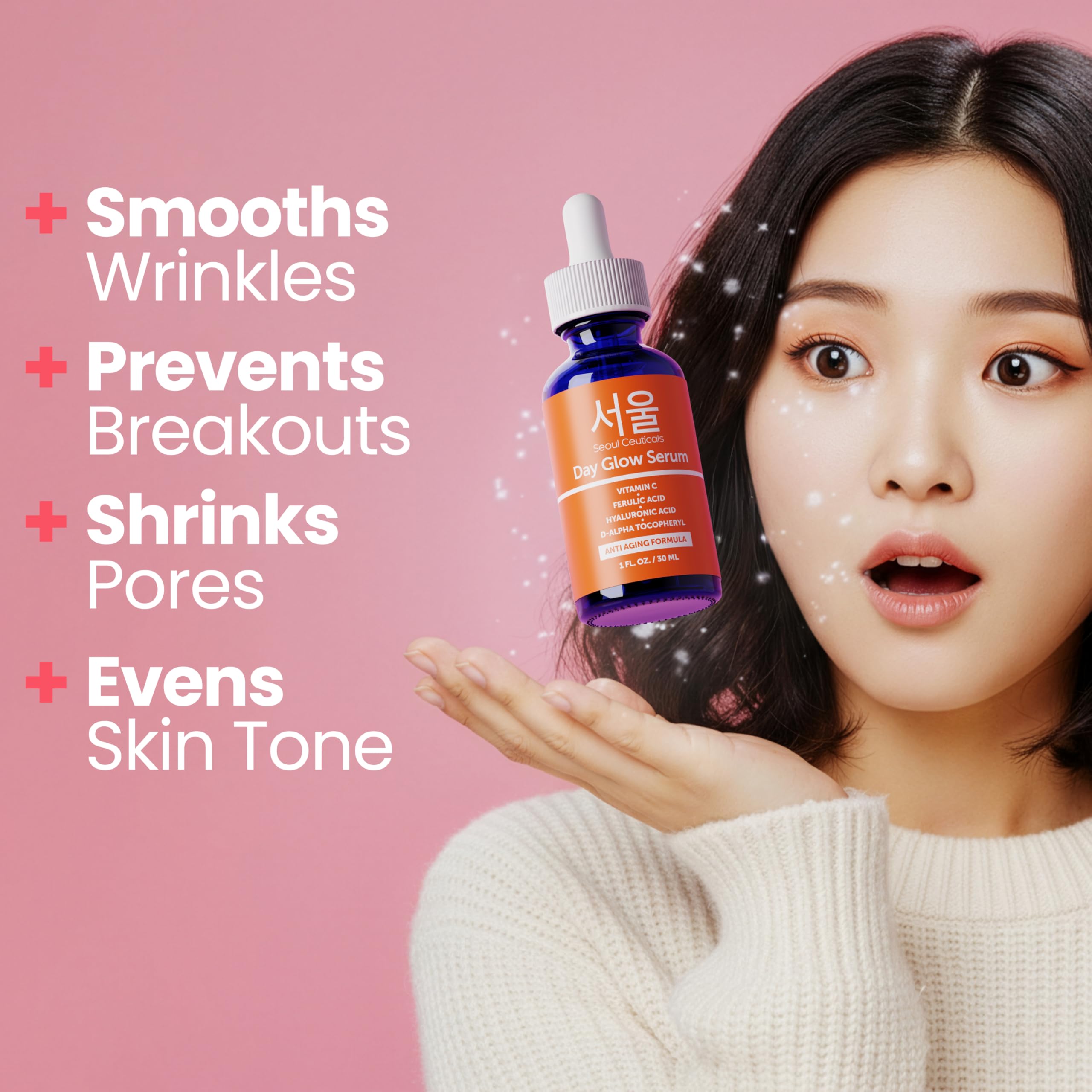 Close-up of SeoulCeuticals serum dropper for precise application
