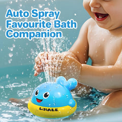 SEPHIX BPA-free ABS whale bath toy ensures safe gentle play.