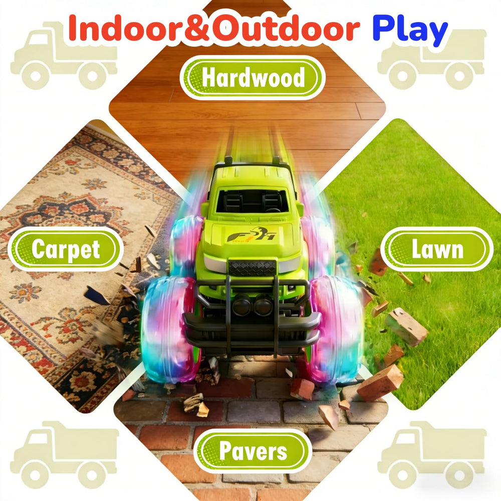SEPHIX Monster Truck made from BPA-free plastic for rugged, safe play.