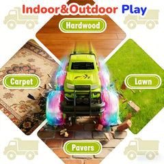 SEPHIX Monster Truck made from BPA-free plastic for rugged, safe play.
