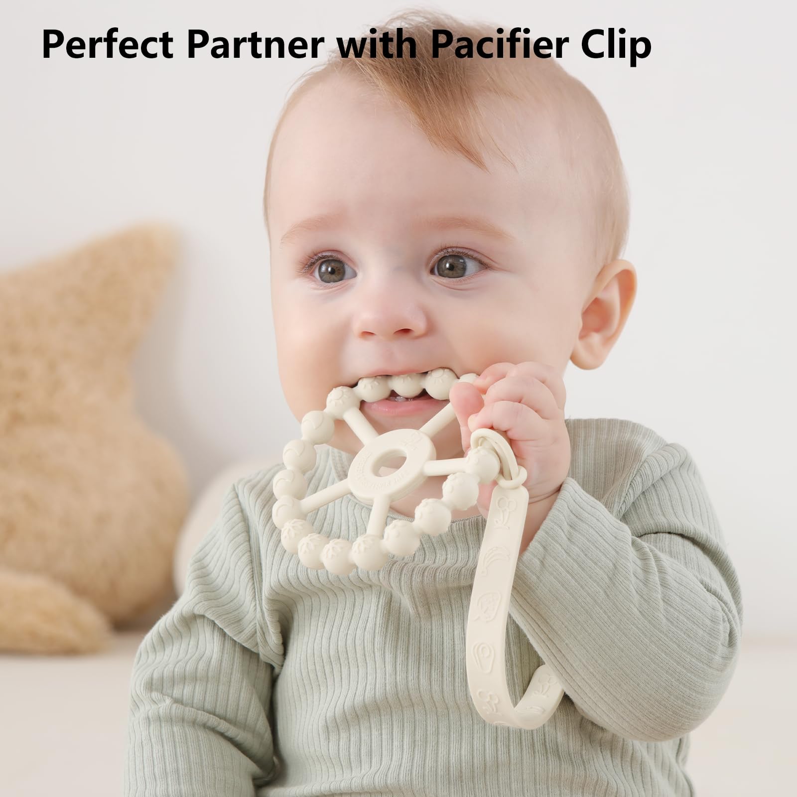 Seposeve silicone material is food-grade and safe for babies