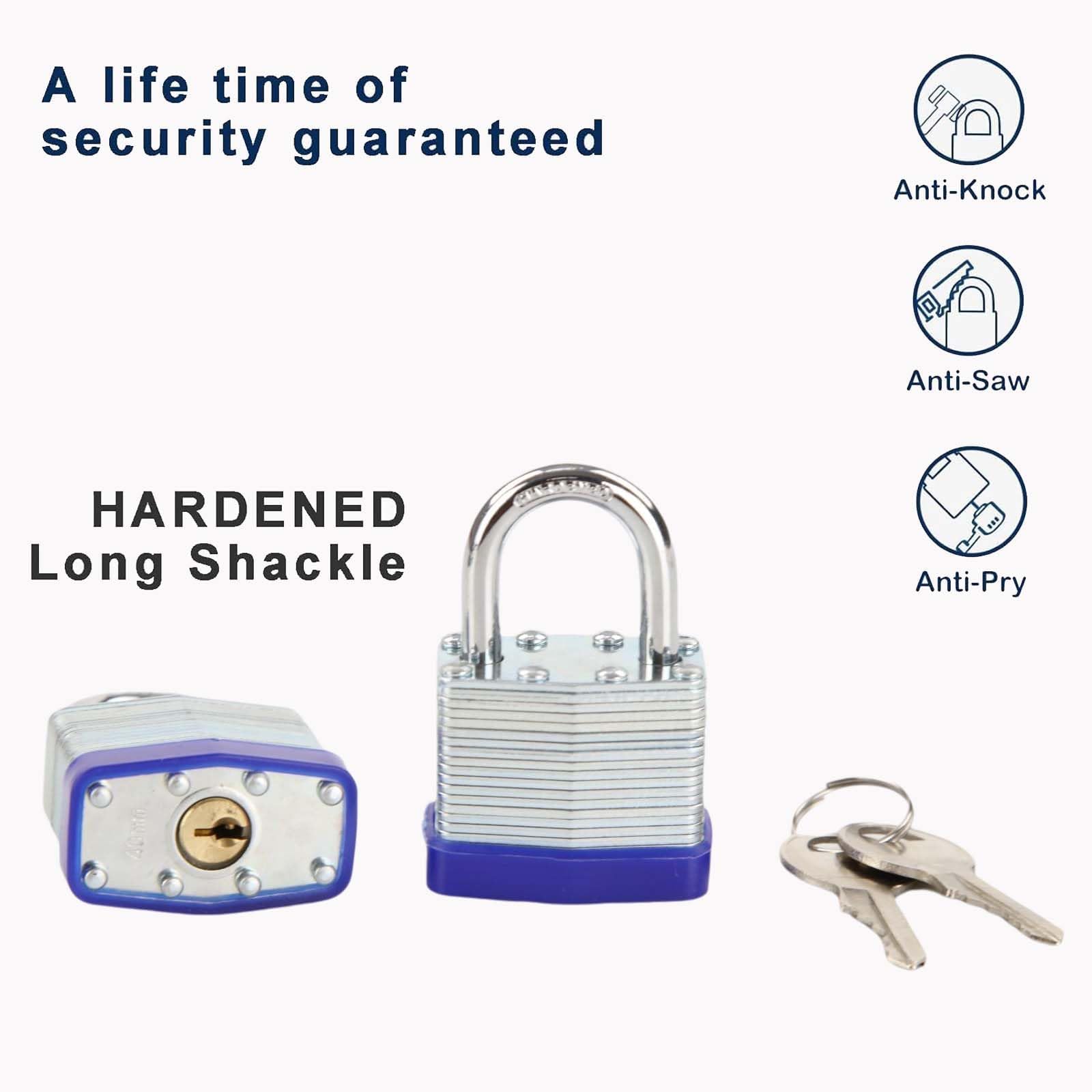 SEPOX Trinity padlock on toolbox providing reliable tool protection.