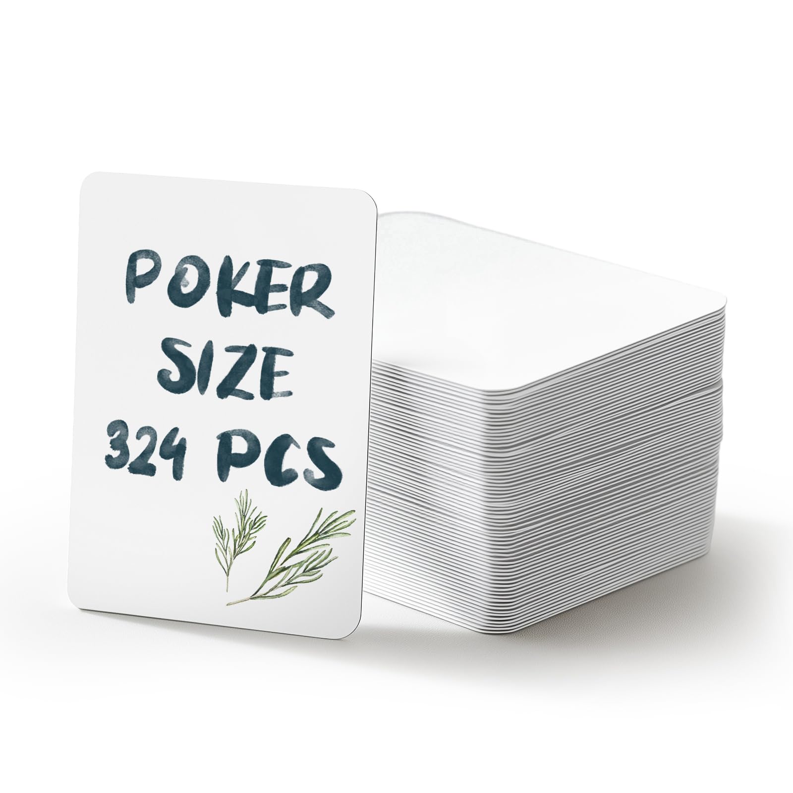 SeptCity blank cards with durable stock closeup highlighting quality and resilience.