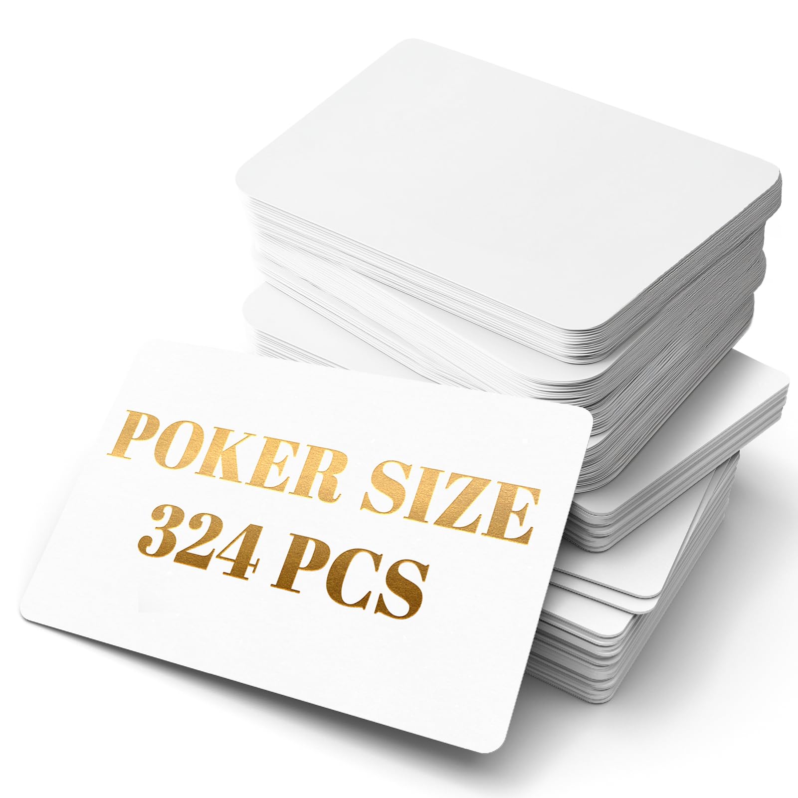 SeptCity blank playing cards packaging for easy customization and planning your DIY card projects.