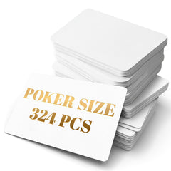 SeptCity blank playing cards packaging for easy customization and planning your DIY card projects.