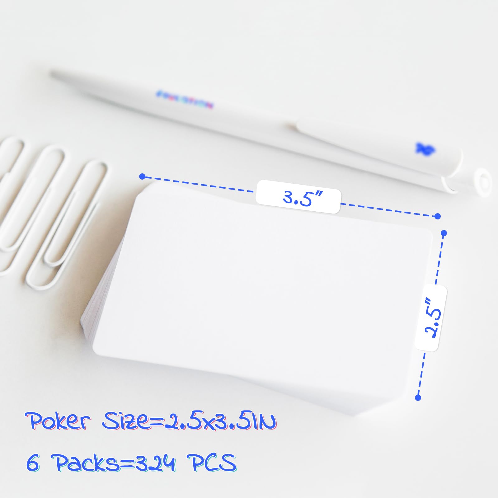 SeptCity blank cards with markers in use, showcasing quick writing on each surface.