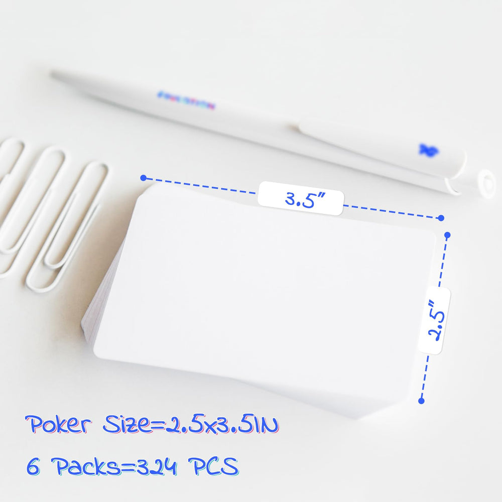SeptCity blank cards with markers in use, showcasing quick writing on each surface.