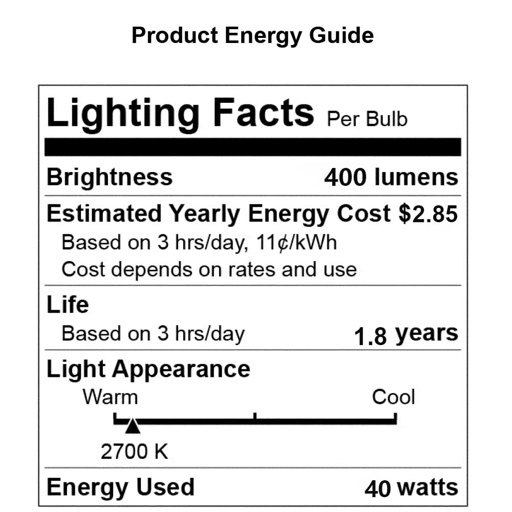 SerBion wall sconce bulb delivering steady warm illumination