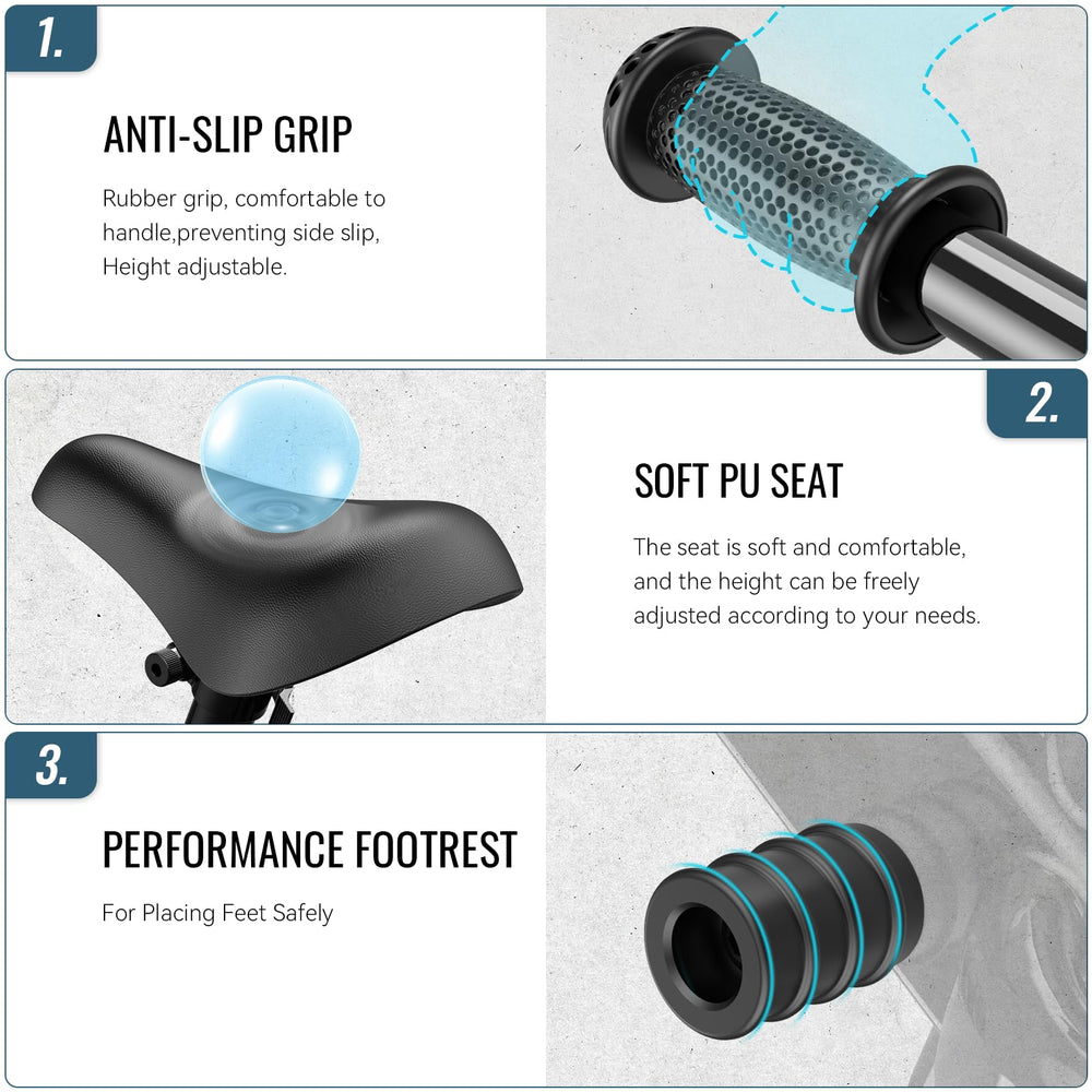 SEREED balance bike foot rest supports safe foot placement.