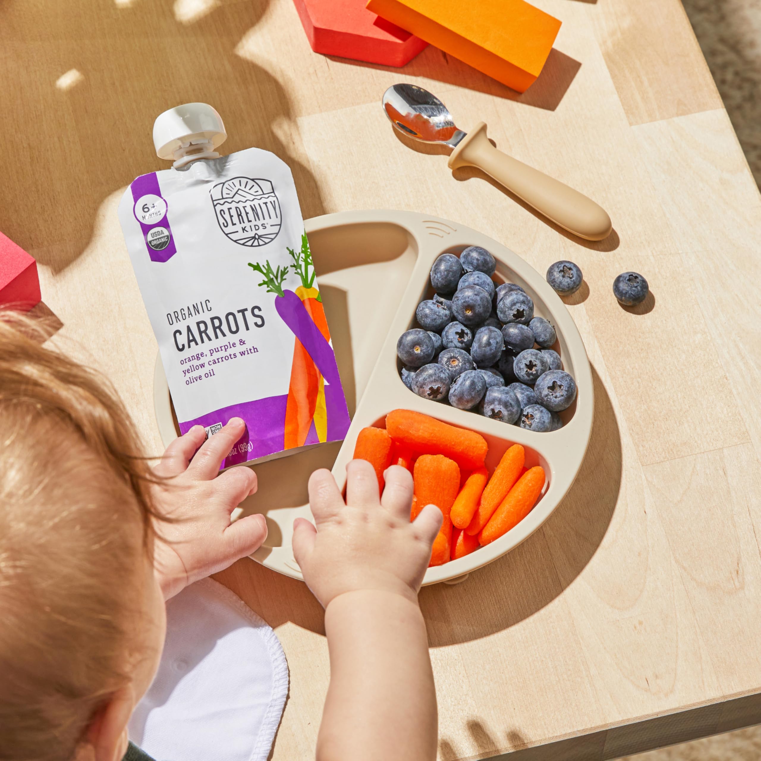 Serenity Kids 3.5 Oz Pouch Size.