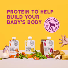 Serenity Kids grass-fed beef pouch emphasizes rich flavor for growing appetites.