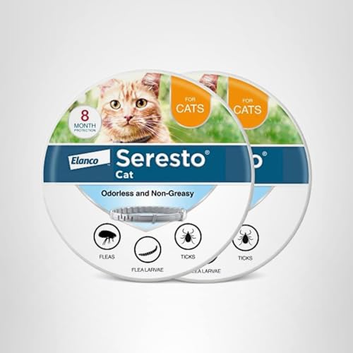 Lightweight Seresto collar design suitable for kittens and cats.