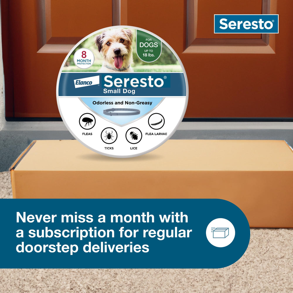 Seresto collar on display emphasizes vet-recommended status