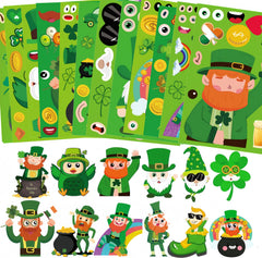 Sesunbla St Patrick's Day stickers sheet perfect for classroom activities